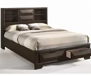 Laura Queen 8 Piece Espresso Bedroom Set