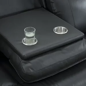 Faith Grey Power Living Room Set